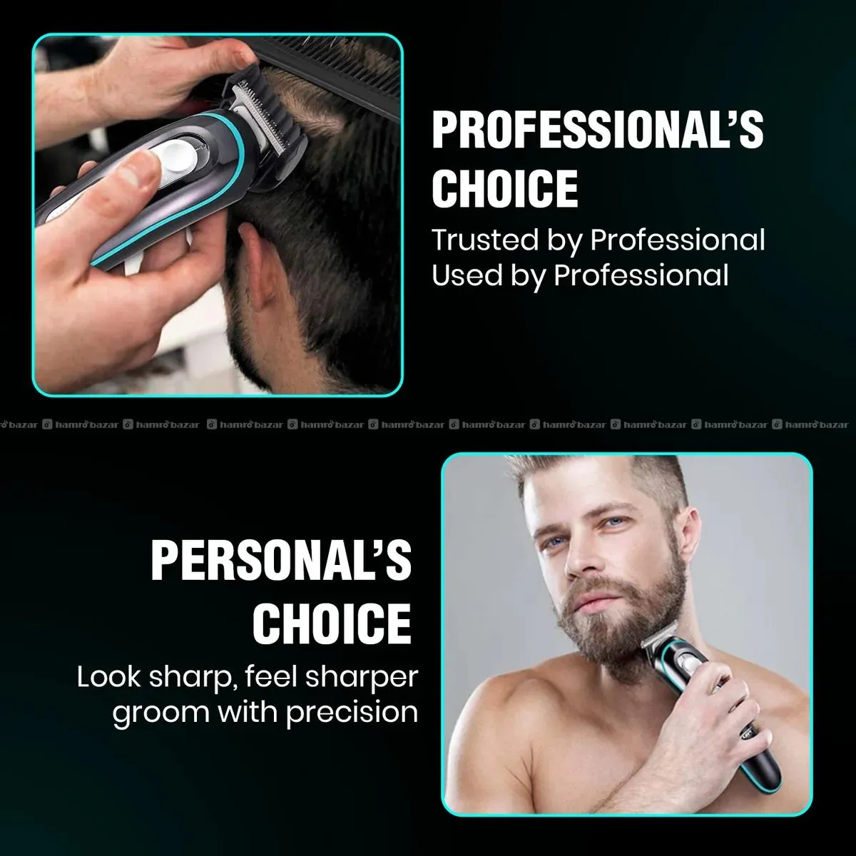 VGR V-055 Professional Hair Trimmer For Men 4