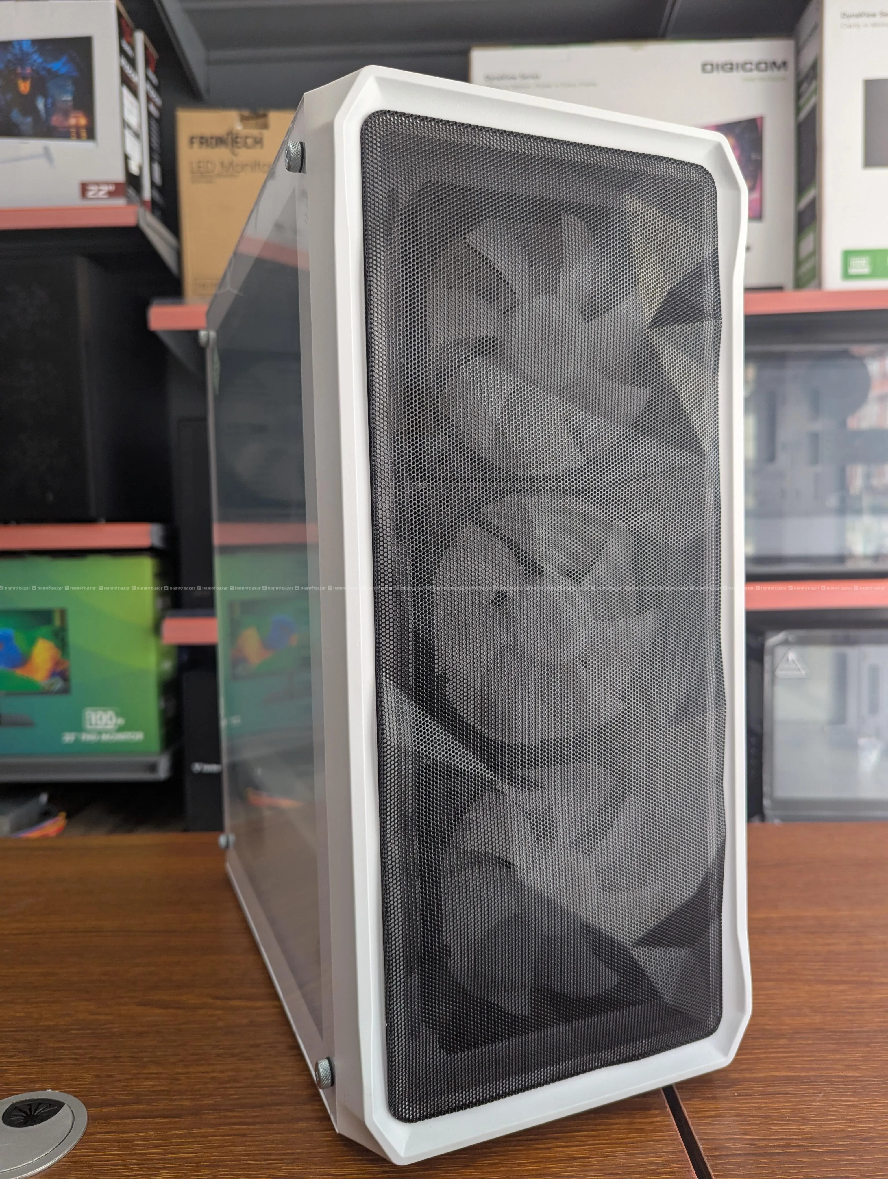 Antesports 112 White Gaming Cabinet 2