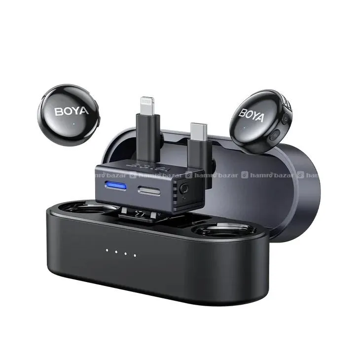 BOYA LINK 3 Wireless Microphone – 2TX+1RX 2