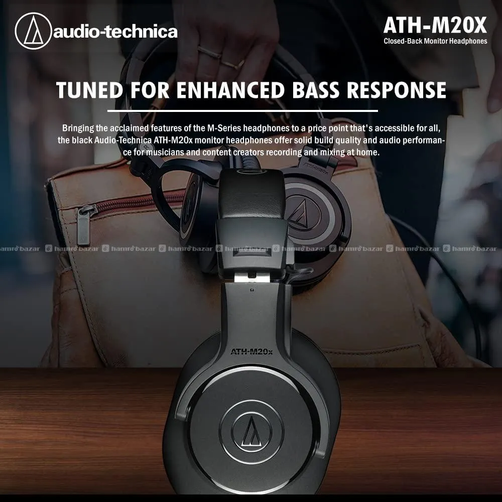 Audio-Technica ATH-M20x Professional Headphones 2