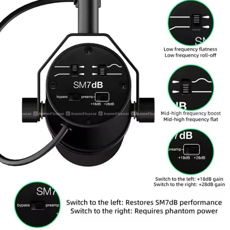 Shure SM7dB Dynamic Vocal Mic 2