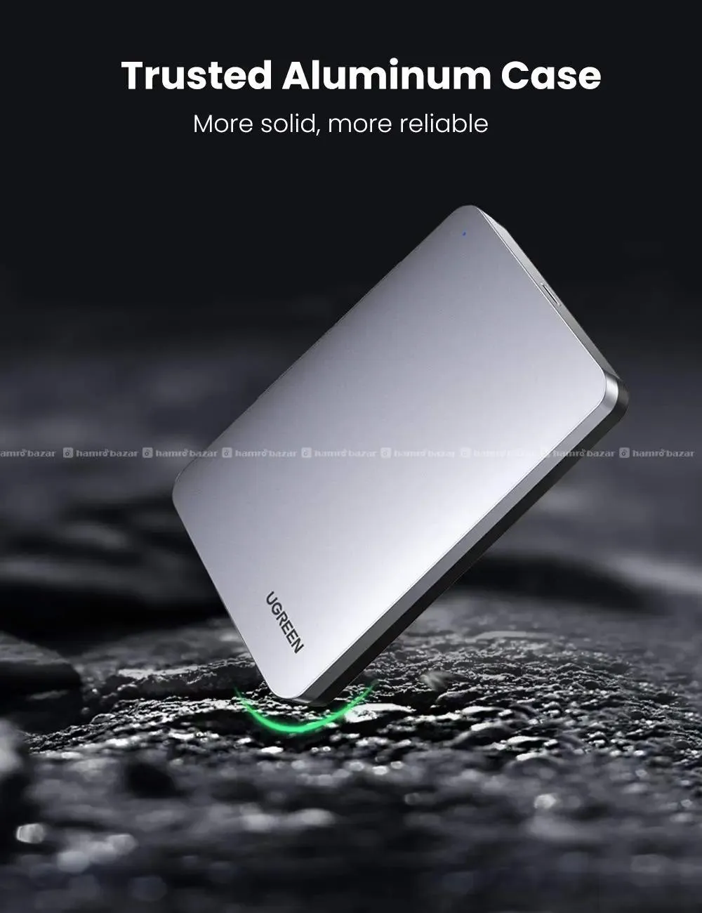 UGREEN 70498 Aluminum 2.5 Inch SATA Enclosure 3