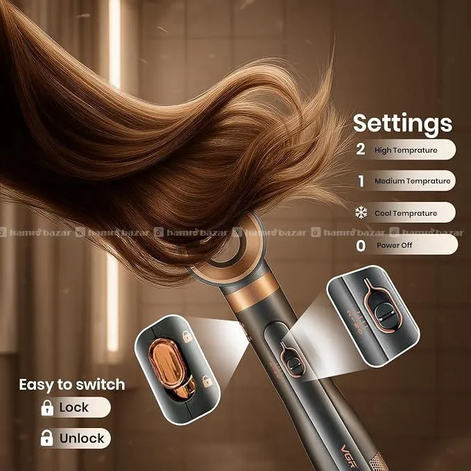 VGR V-491 6 IN 1 Hot Air Styler For Women 7
