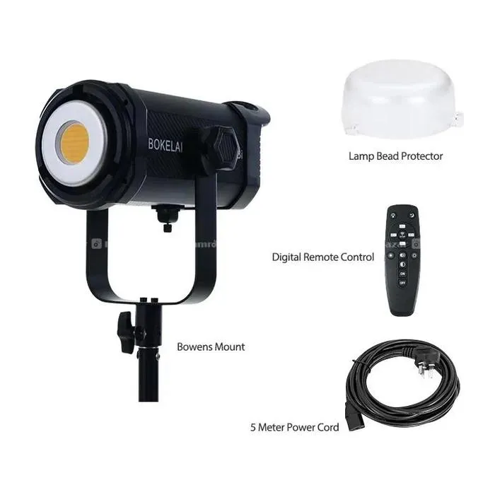 BOKELAI Professional Video Light (300W - BK-300Bi) 2