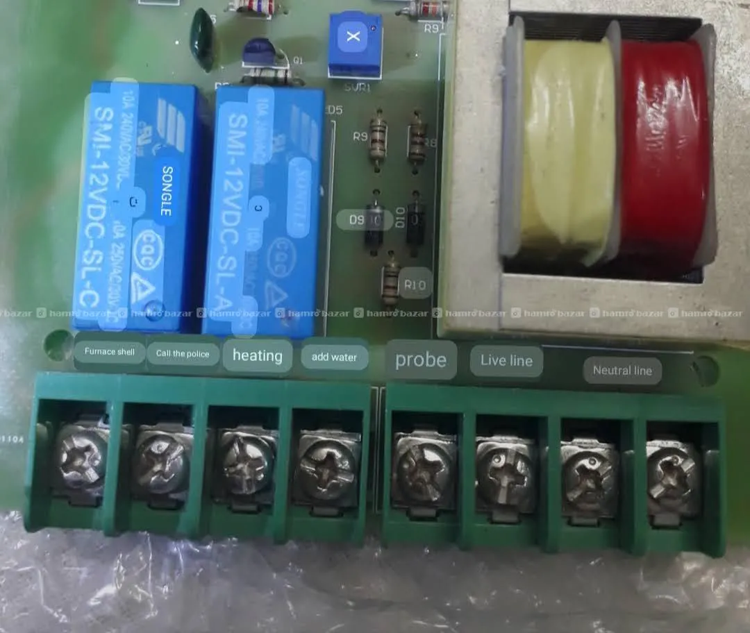 Electric mini steam Boiler Flange Heater and PLC 5