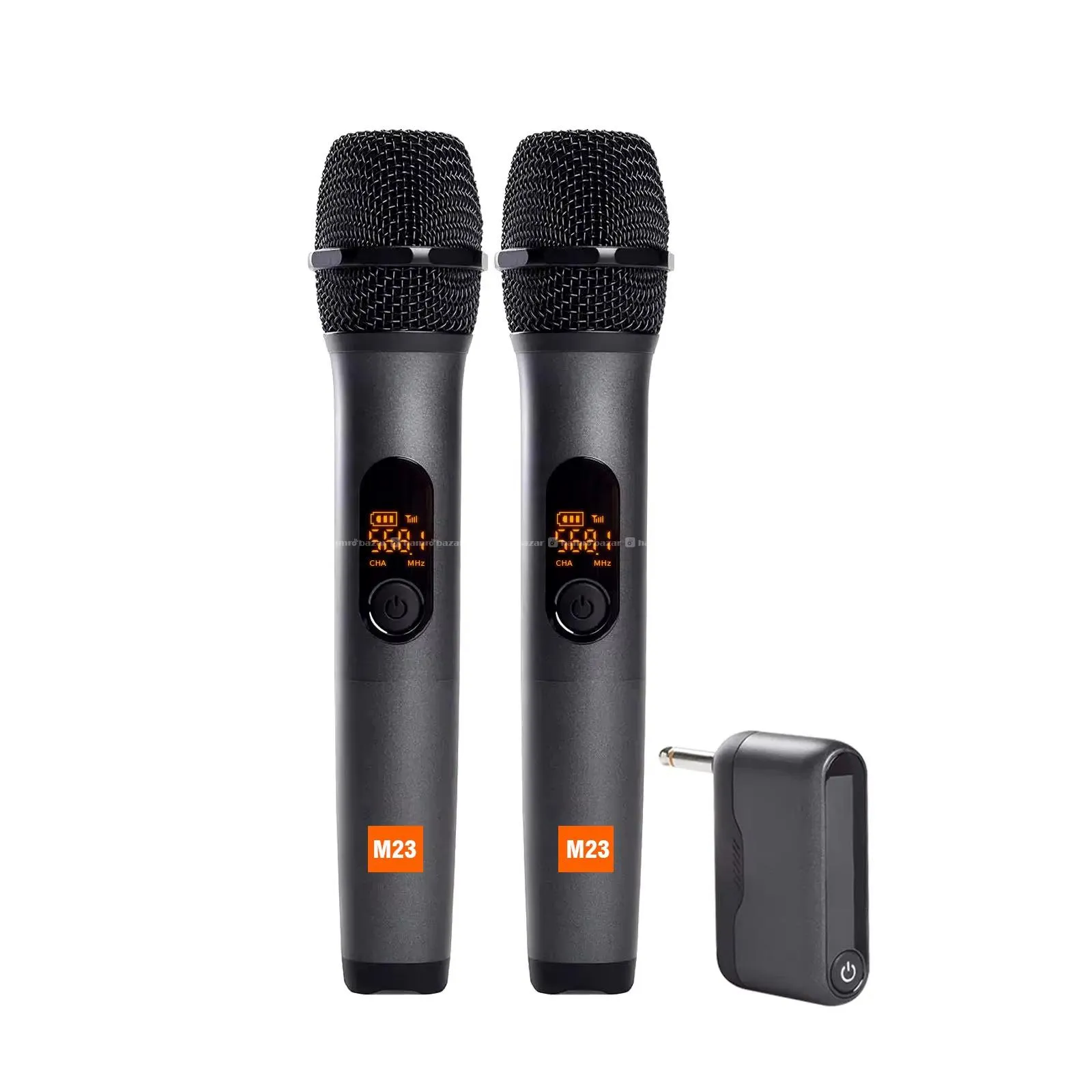 M23 UHF Wireless Dual Mic System 4