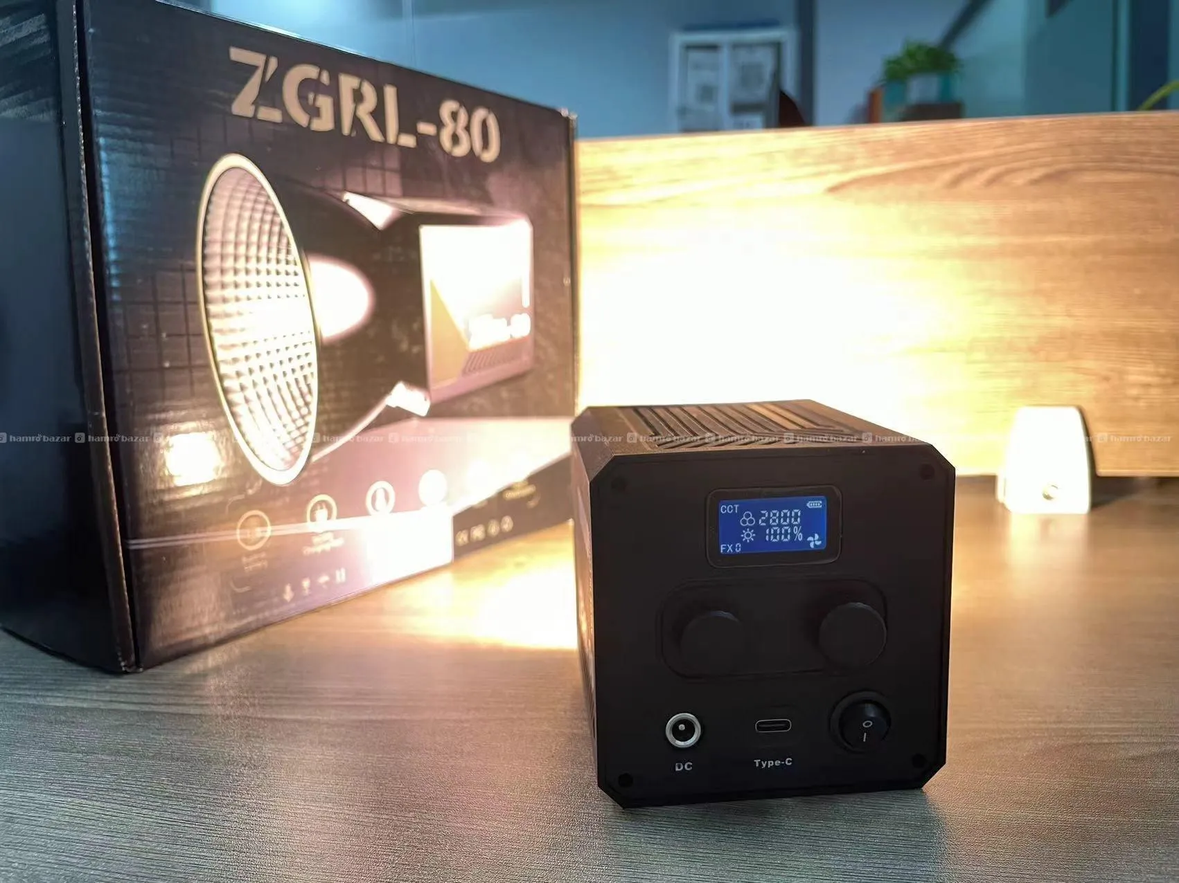 ZGRL-80wt Portable COB Video Light 7