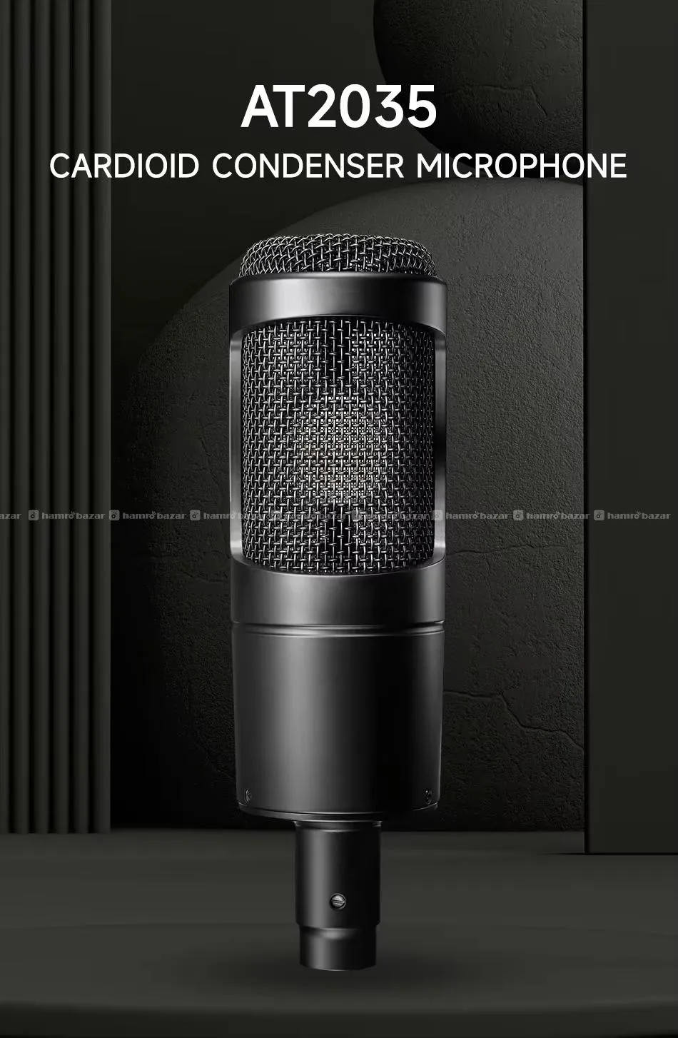 Audio-Technica AT2035 Cardioid Condenser Mic 8