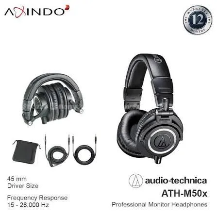 Audio-Technica ATH-M50x Professional Headphones 2