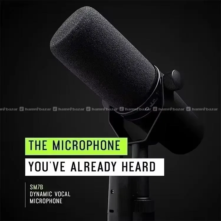 Shure SM7B Dynamic Vocal Mic 6