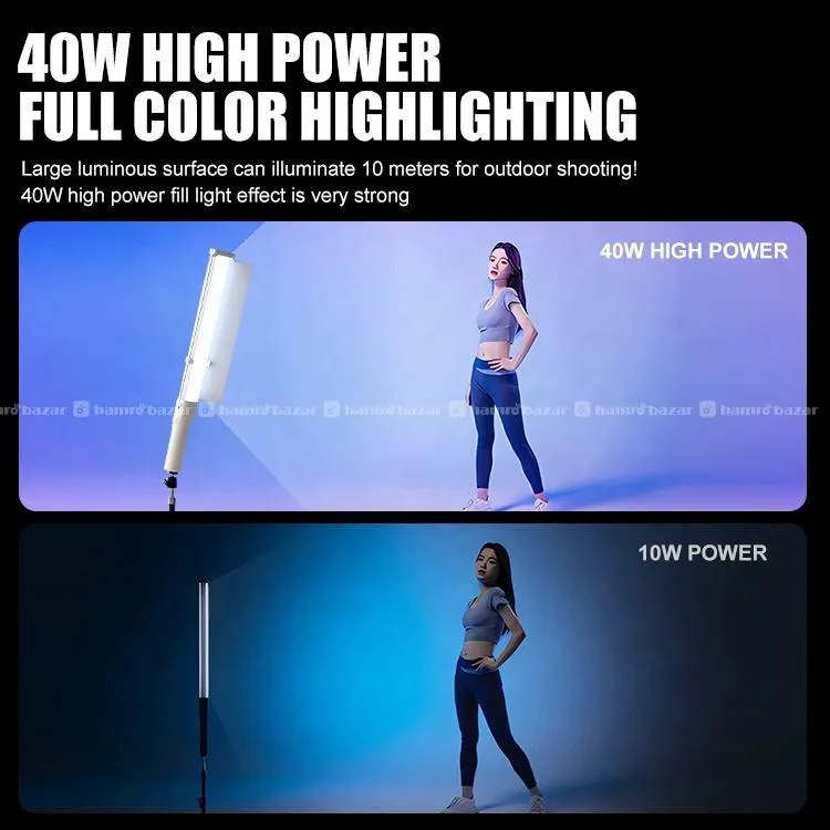 ZSYB YB-360R Handheld RGB LED Stick Light (40W) 4