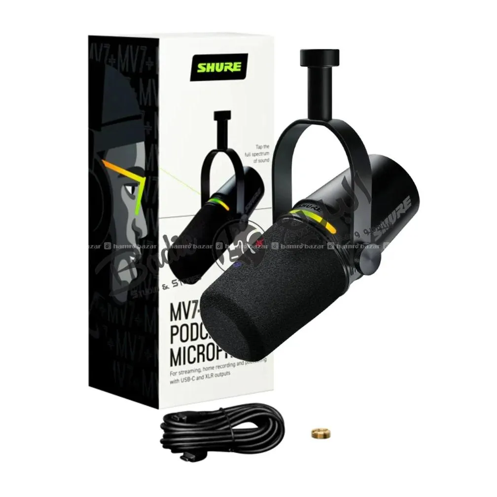 Shure MV7+ Dynamic Podcast Mic 6