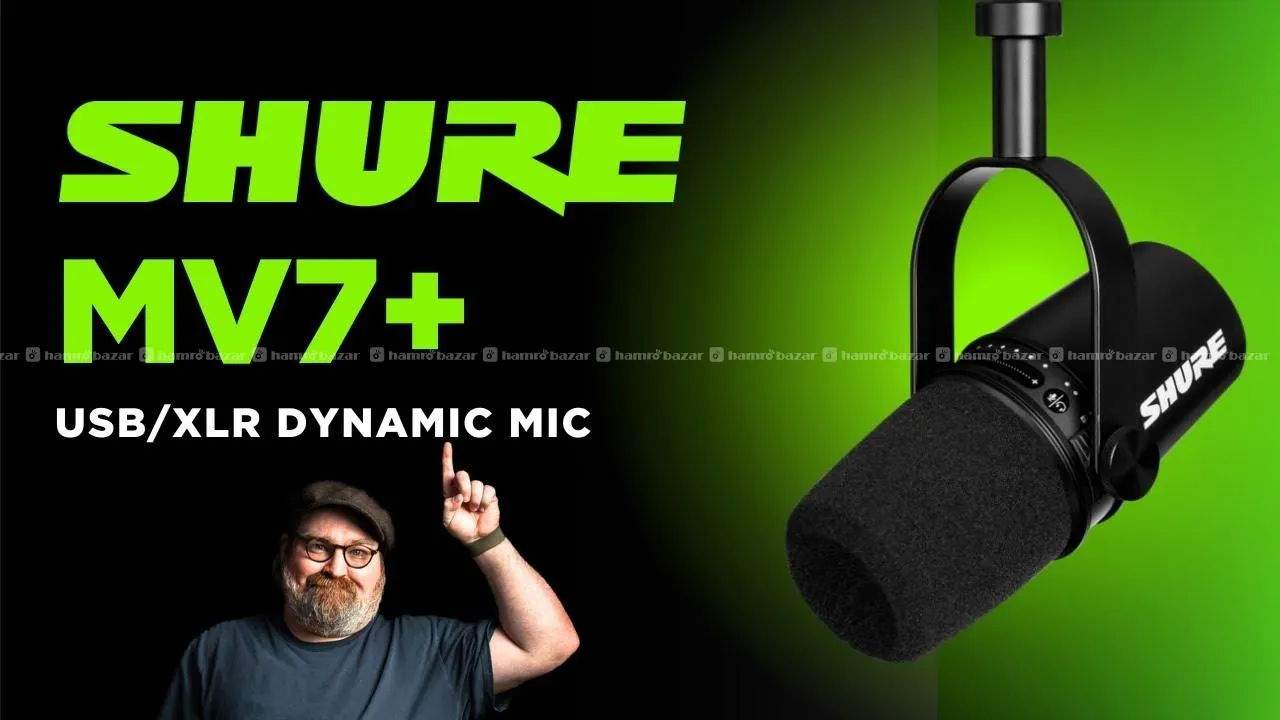 Shure MV7+ Dynamic Podcast Mic 5