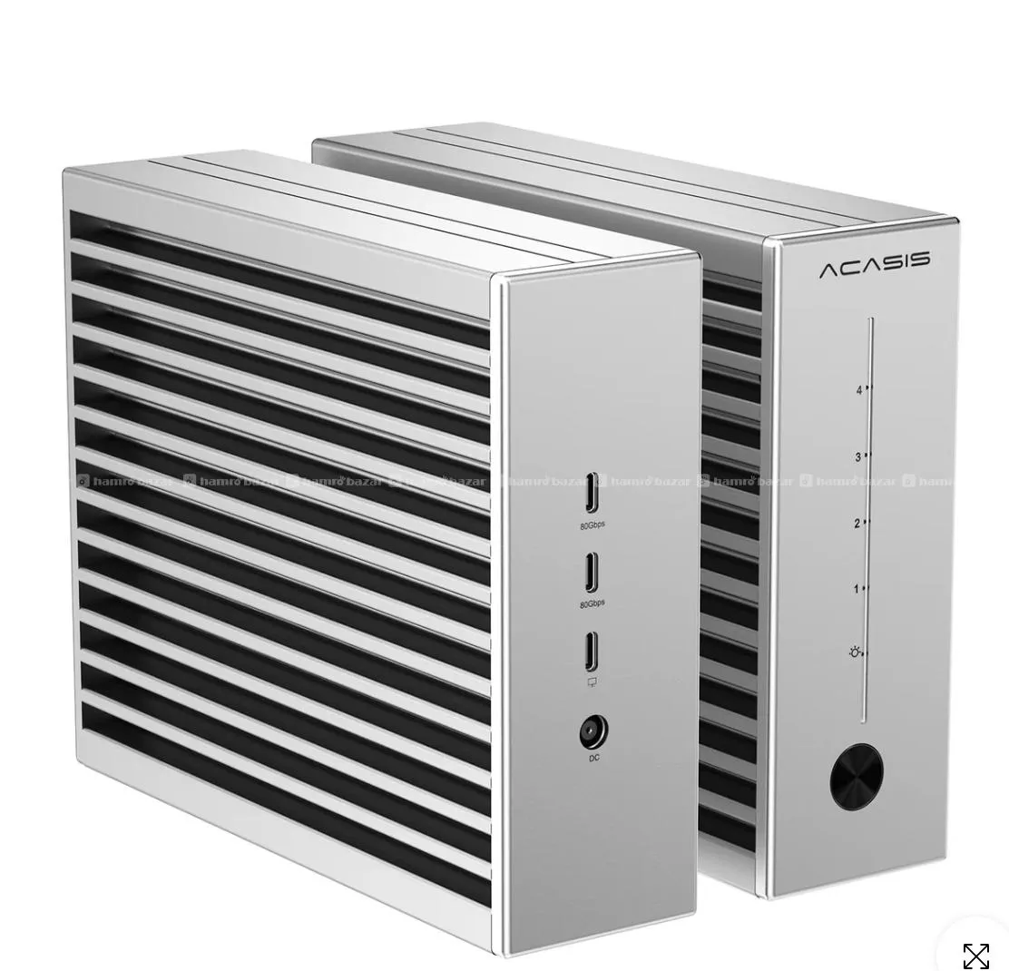 Acasis TB504 Pro 80Gbps 4bay Thunderbolt 5 nvme