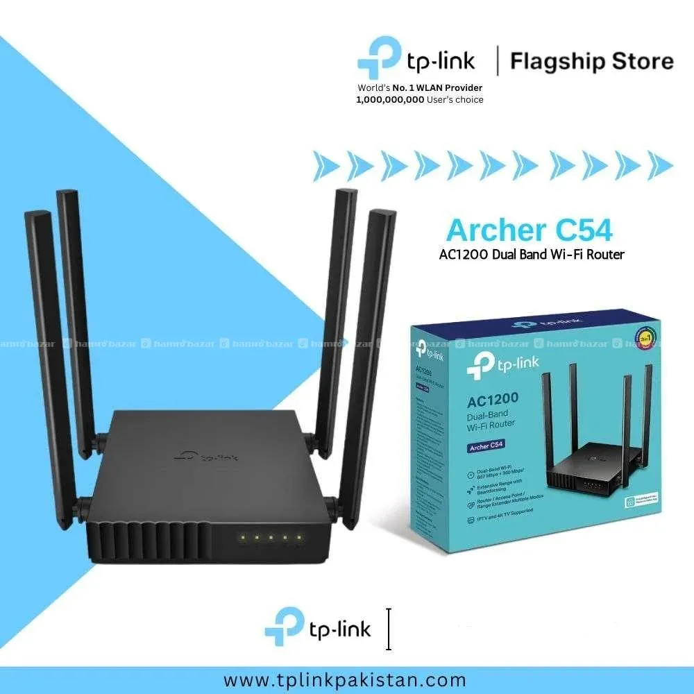 TP-Link Archer C54 AC1200 Dual Band Wi-Fi Router 3