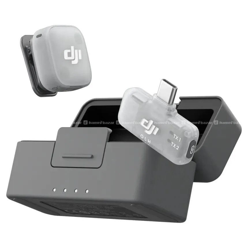 DJI Mic Mini 2S (1TX+1MRX+Charging Case) Wireless 5