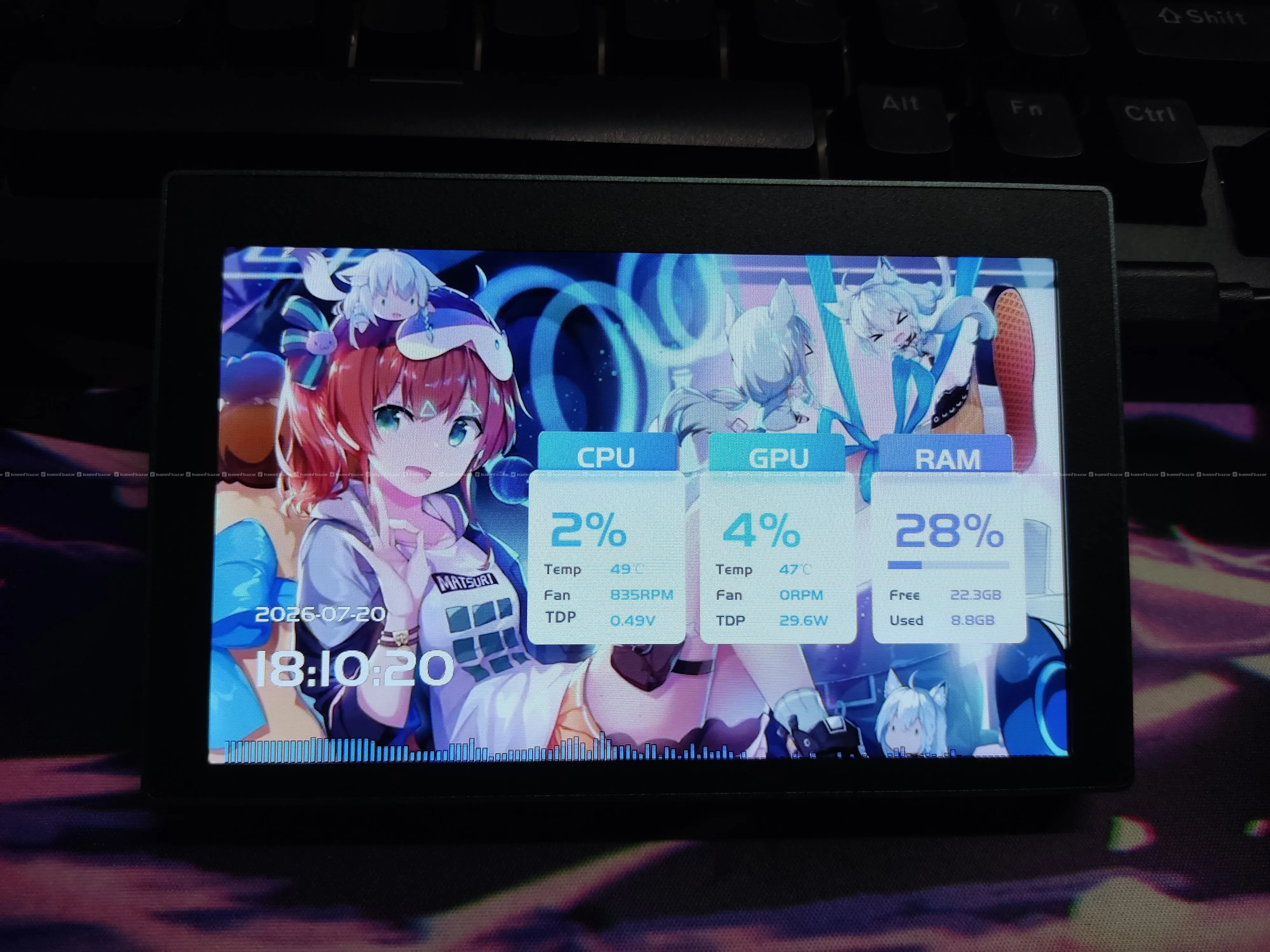 5 inch Smart Screen for PC 2