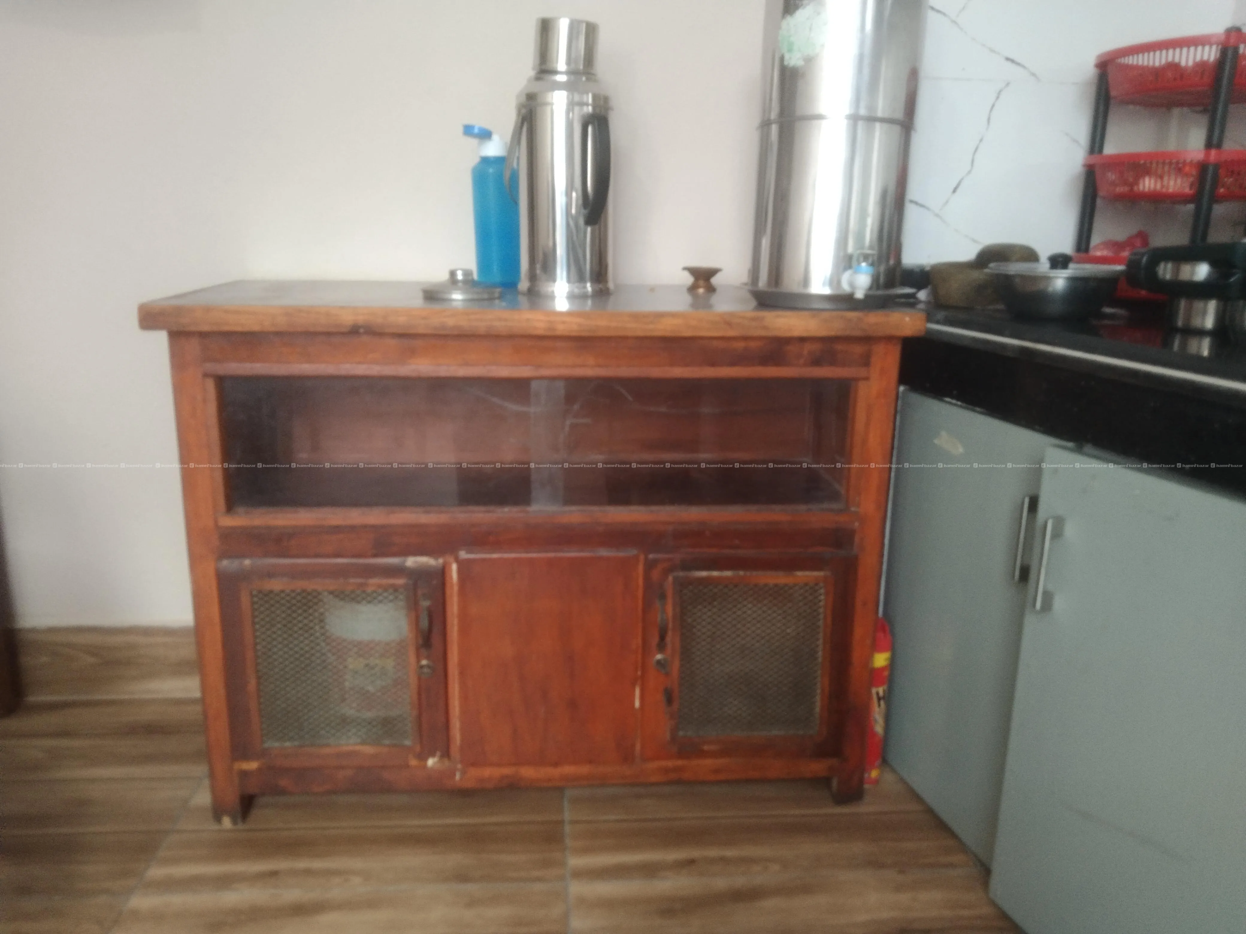 Kitchen rack wooden 2