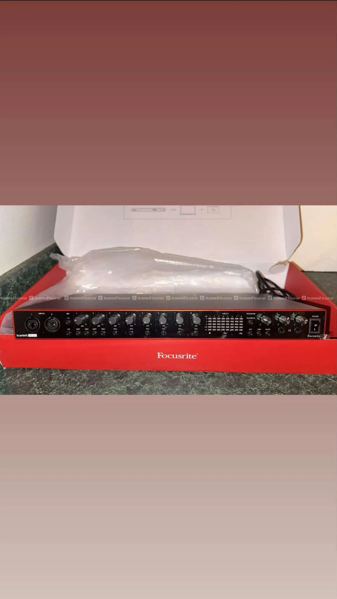Focusrite interface 2
