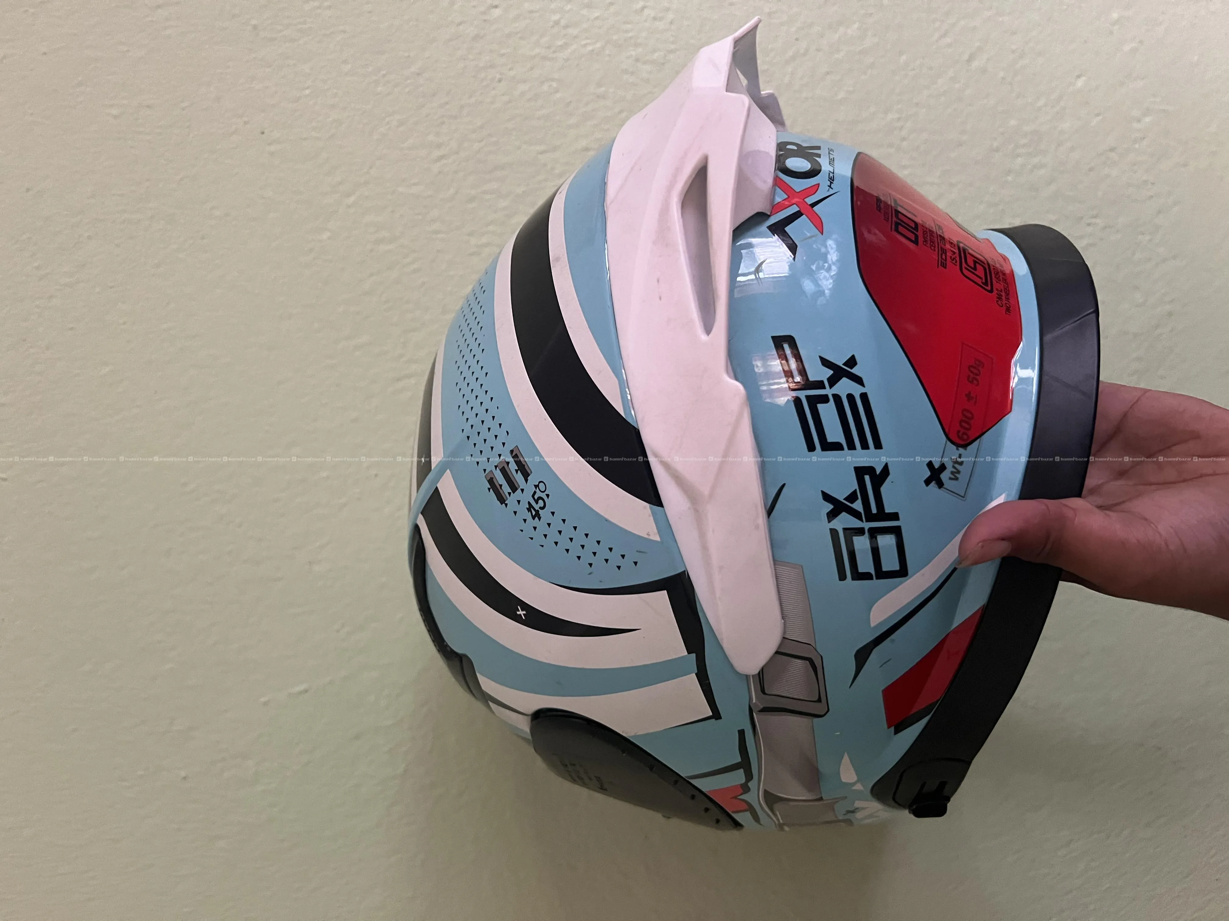Helmet on sale ( 4 months used) 3