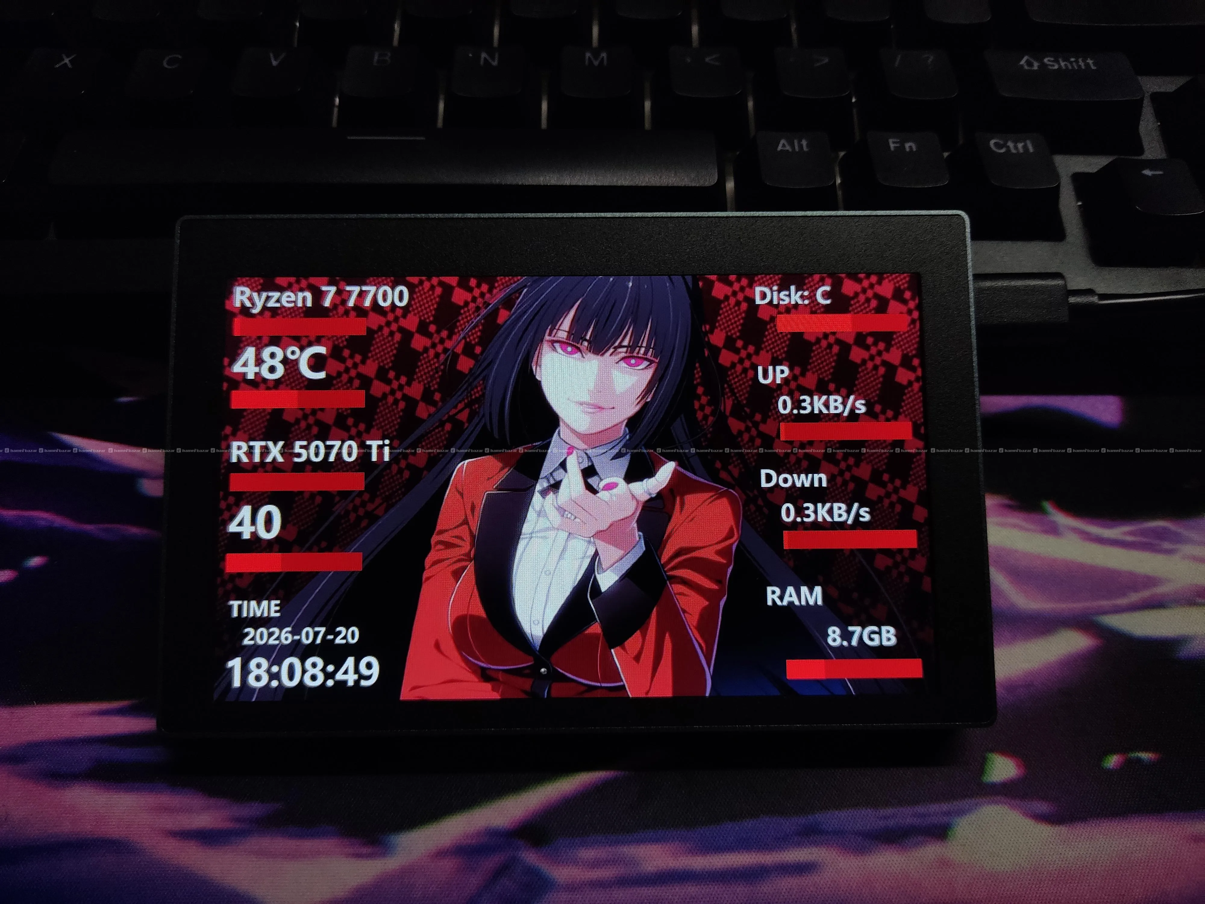 5 inch Smart Screen for PC 7