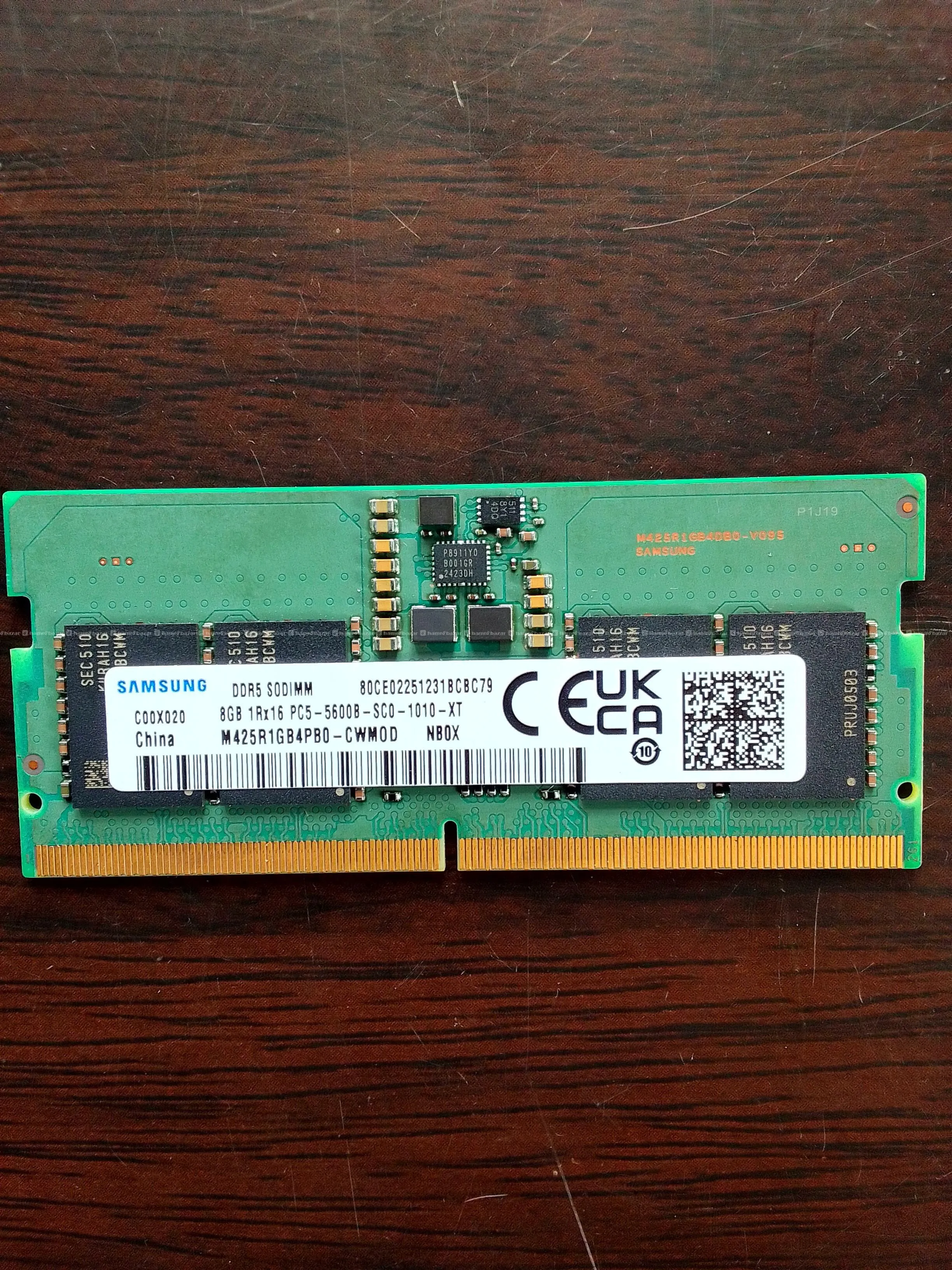 8GB DDR5 Laptop RAM 2