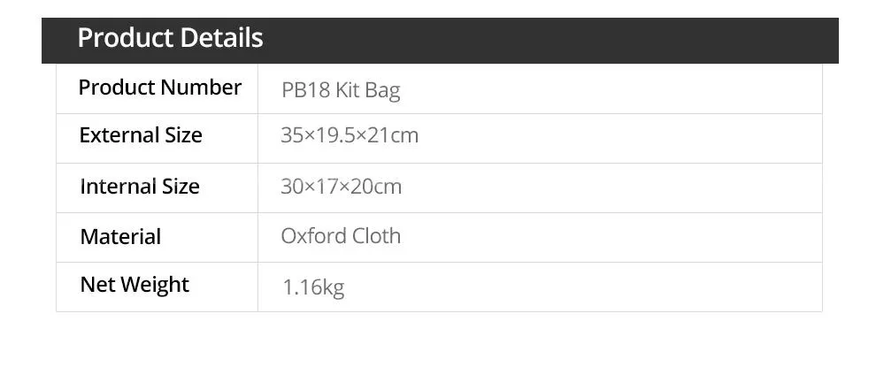 AMBITFUL PB18 Portable Carrying Bag 3