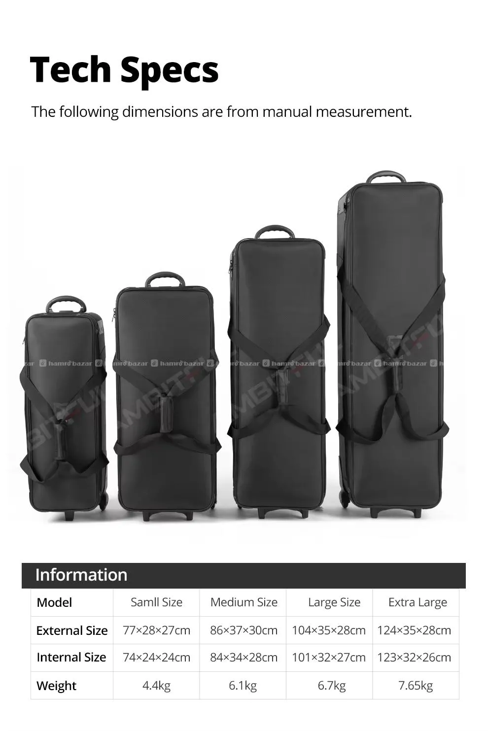 Rolling Studio Trolley Bag 5