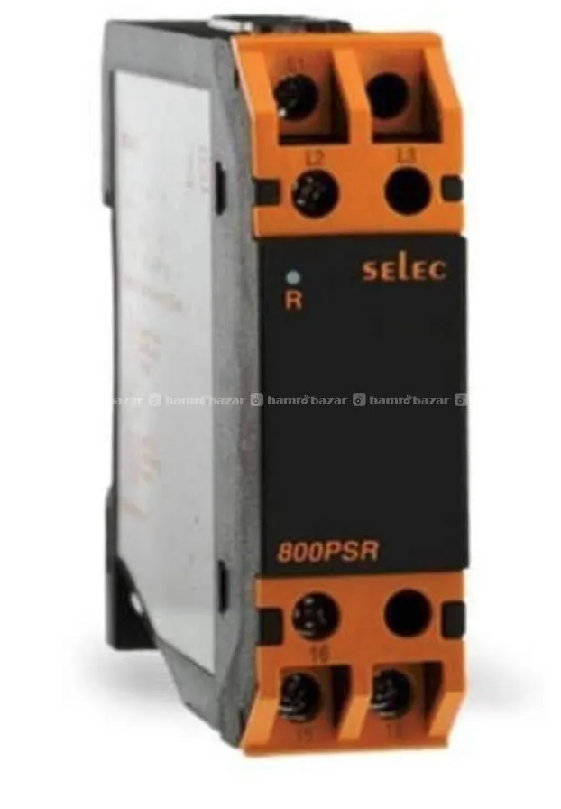 3 phase preventor relay and voltage and ampe meter 3