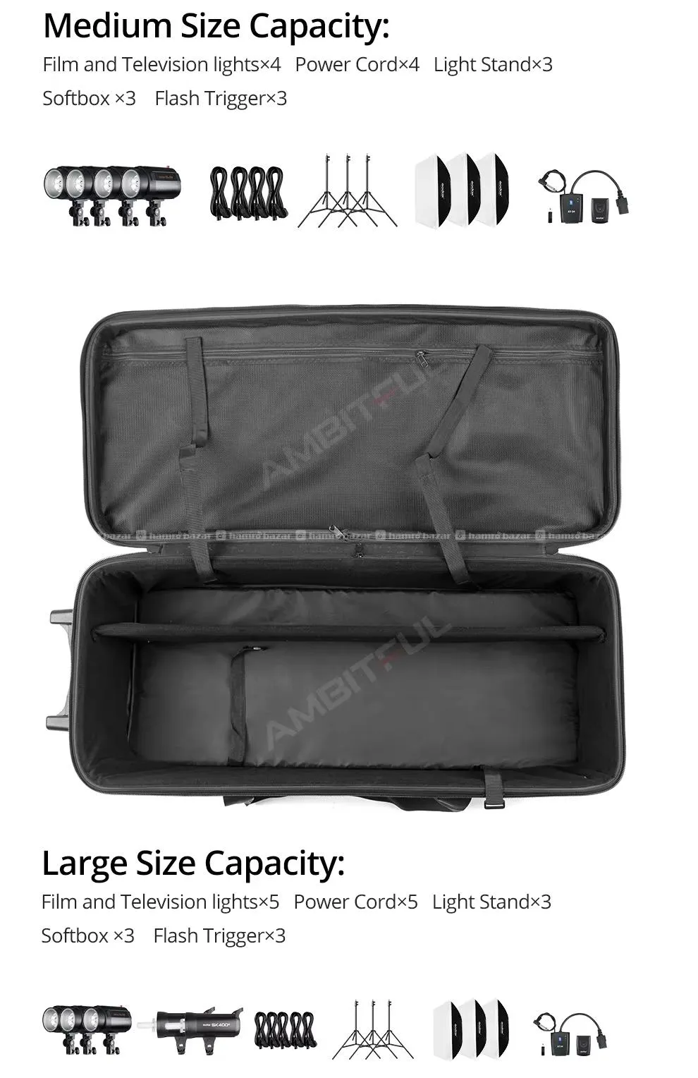 Rolling Studio Trolley Bag 3