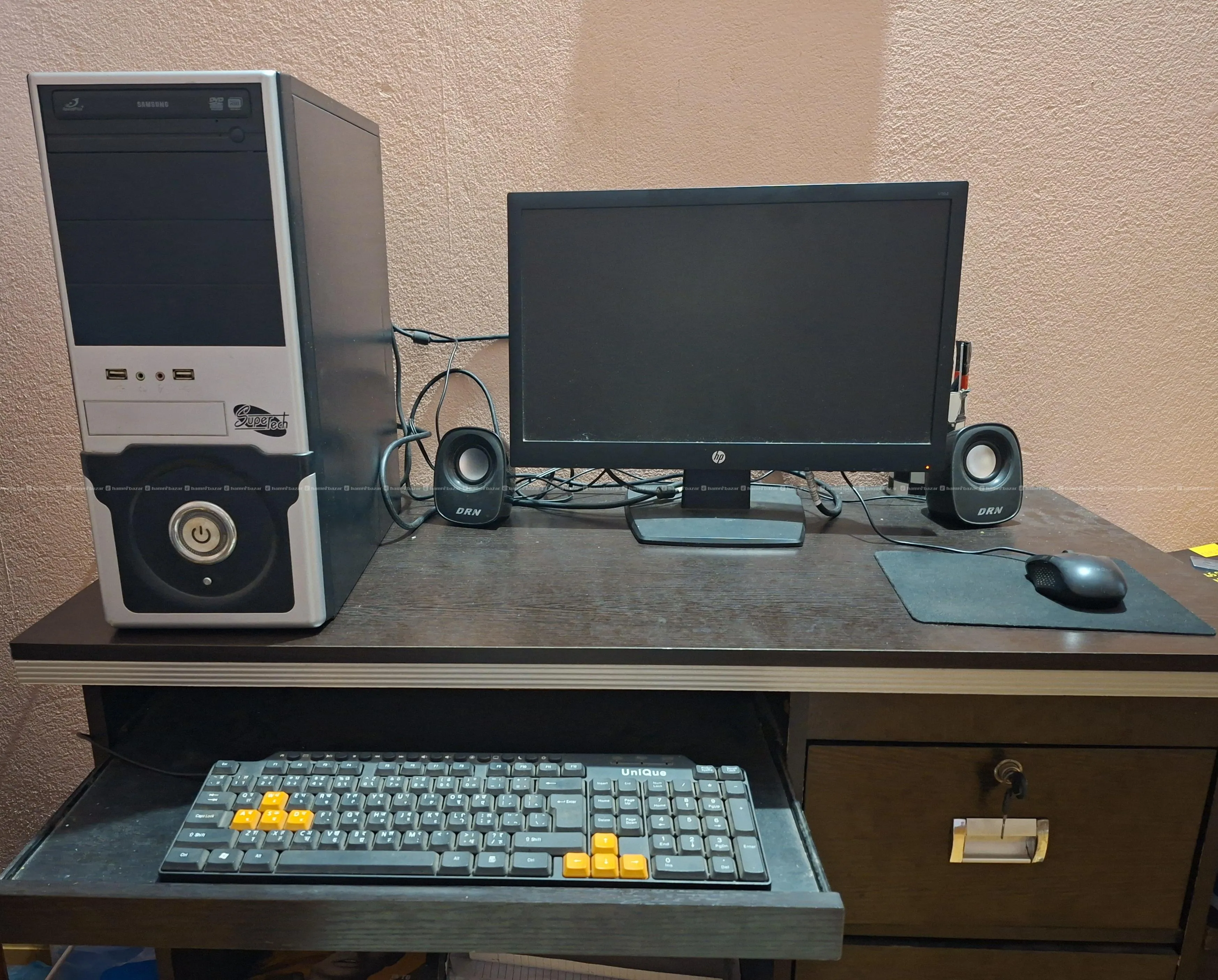 PC Full Set (4GB/512GB)-Perfect for Study/Office