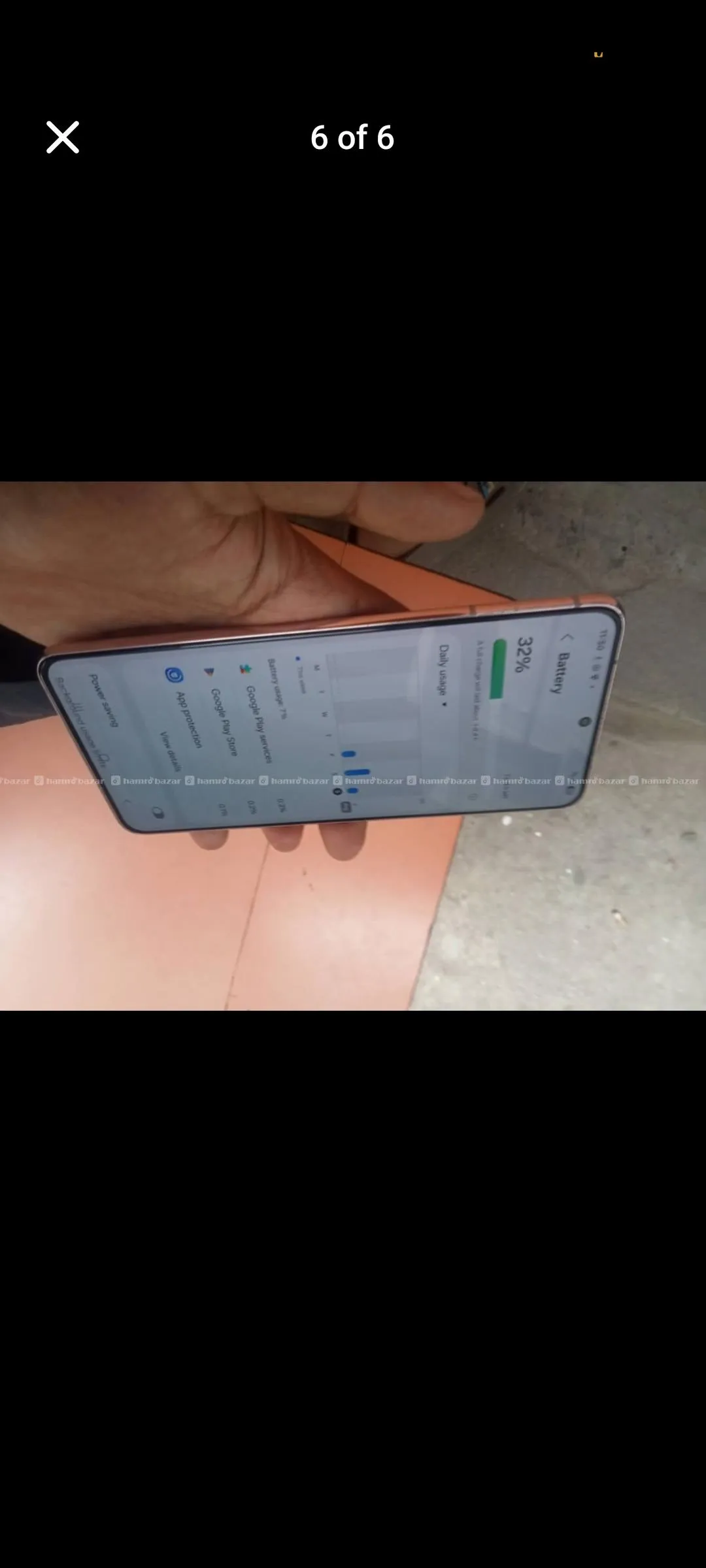 Samsung galaxy s21 plus 5G, 8GB RAM, 256GB storage 6
