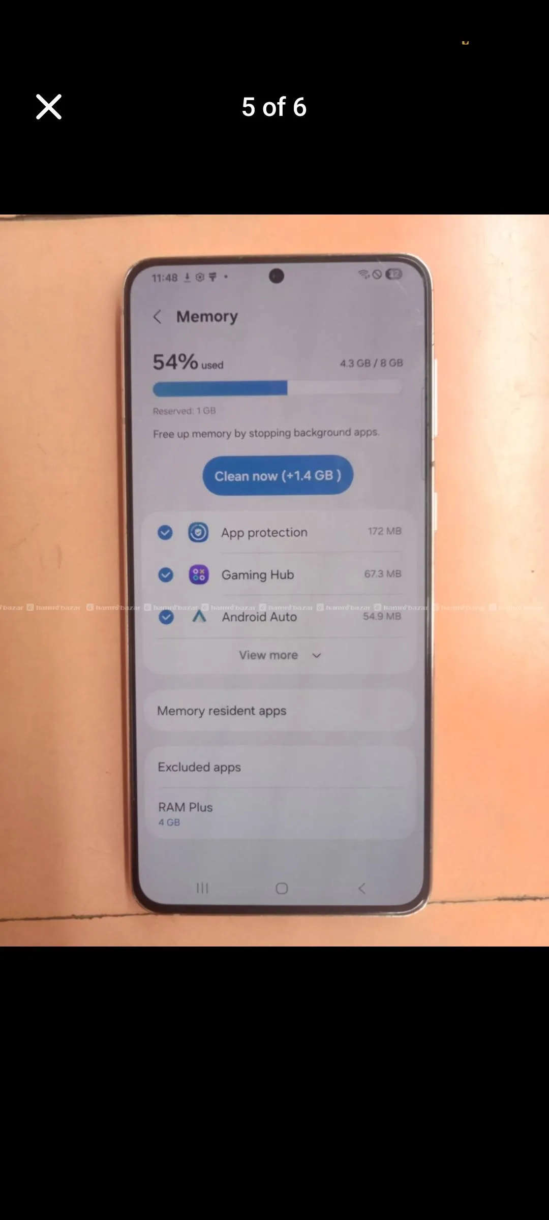 Samsung galaxy s21 plus 5G, 8GB RAM, 256GB storage 4