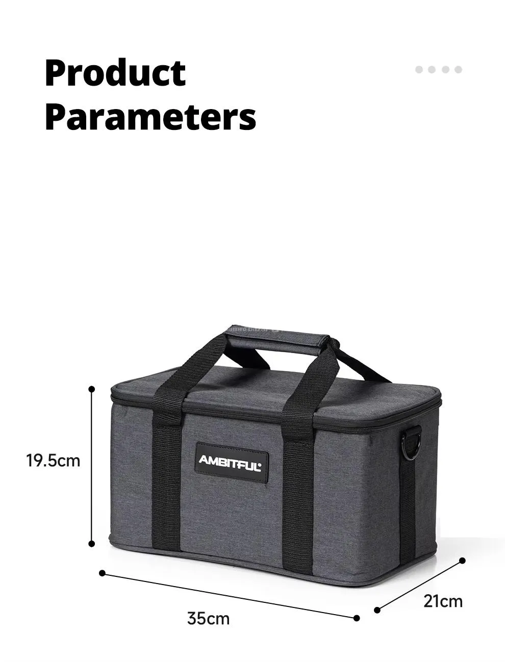 AMBITFUL PB18 Portable Carrying Bag 2
