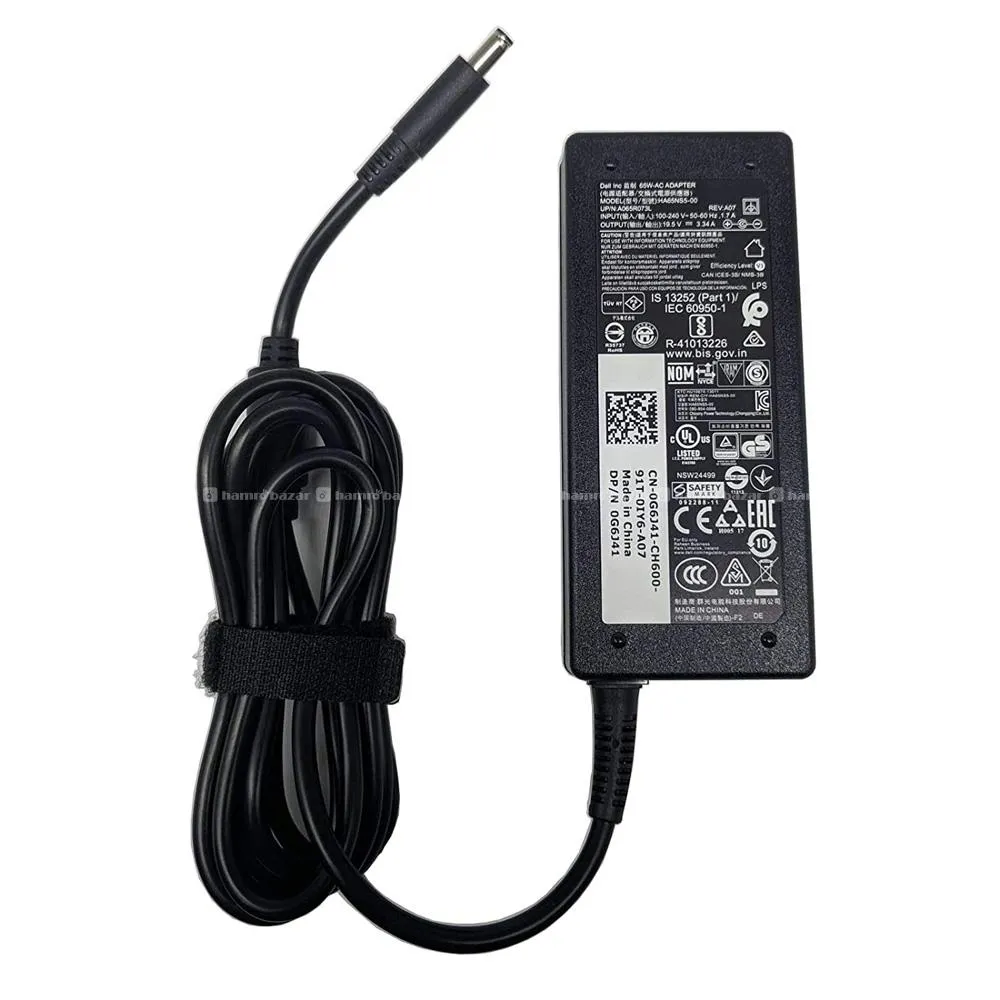 Dell 65W Small Pin Laptop Charger 19.5V Adapter 2