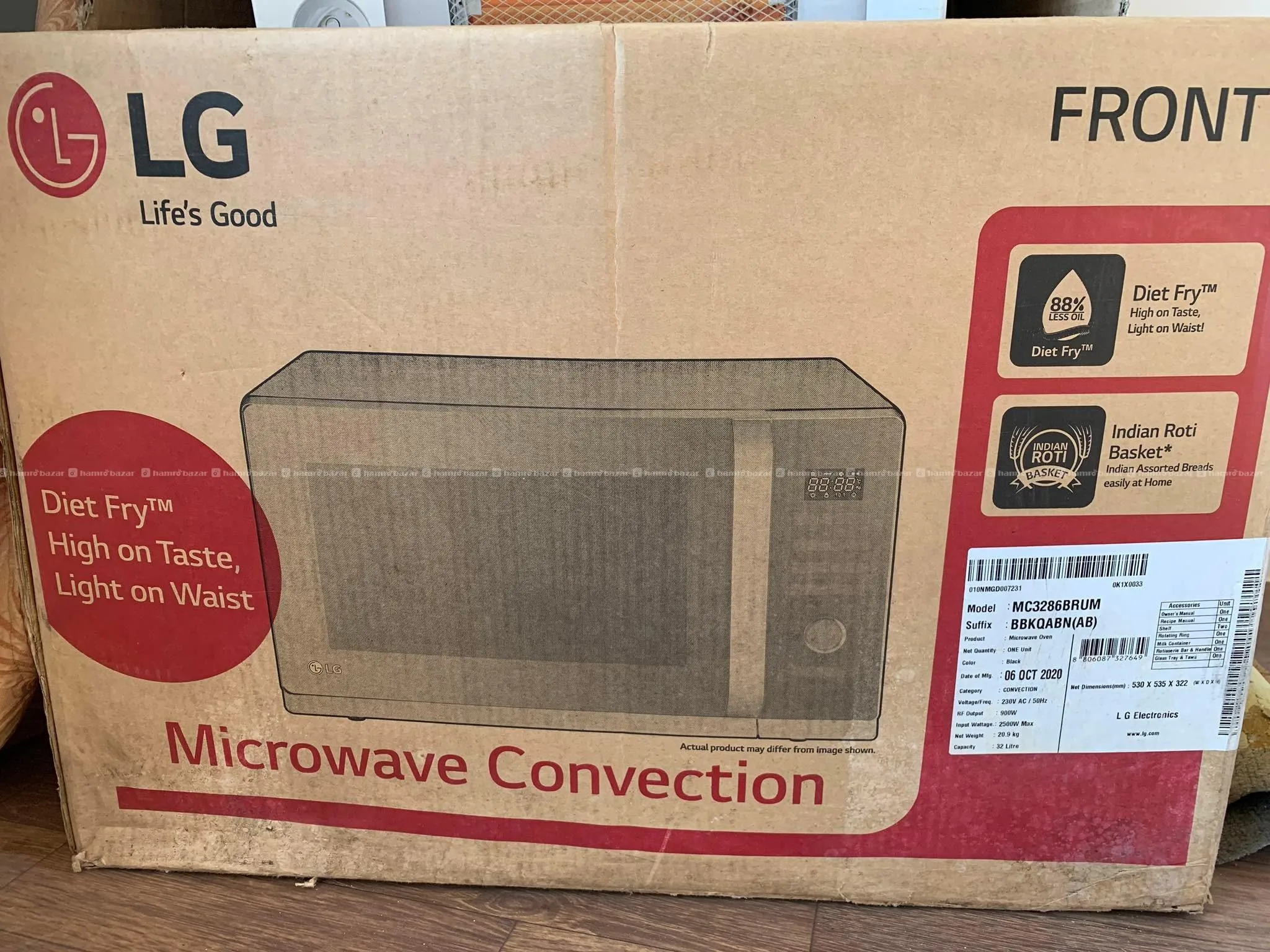 LG Microwave Oven Convection 32 Ltr. 3