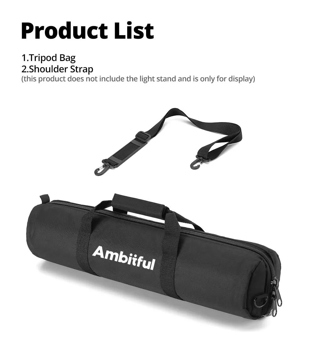 AMBITFUL Light Stand & Tripod Bag 8