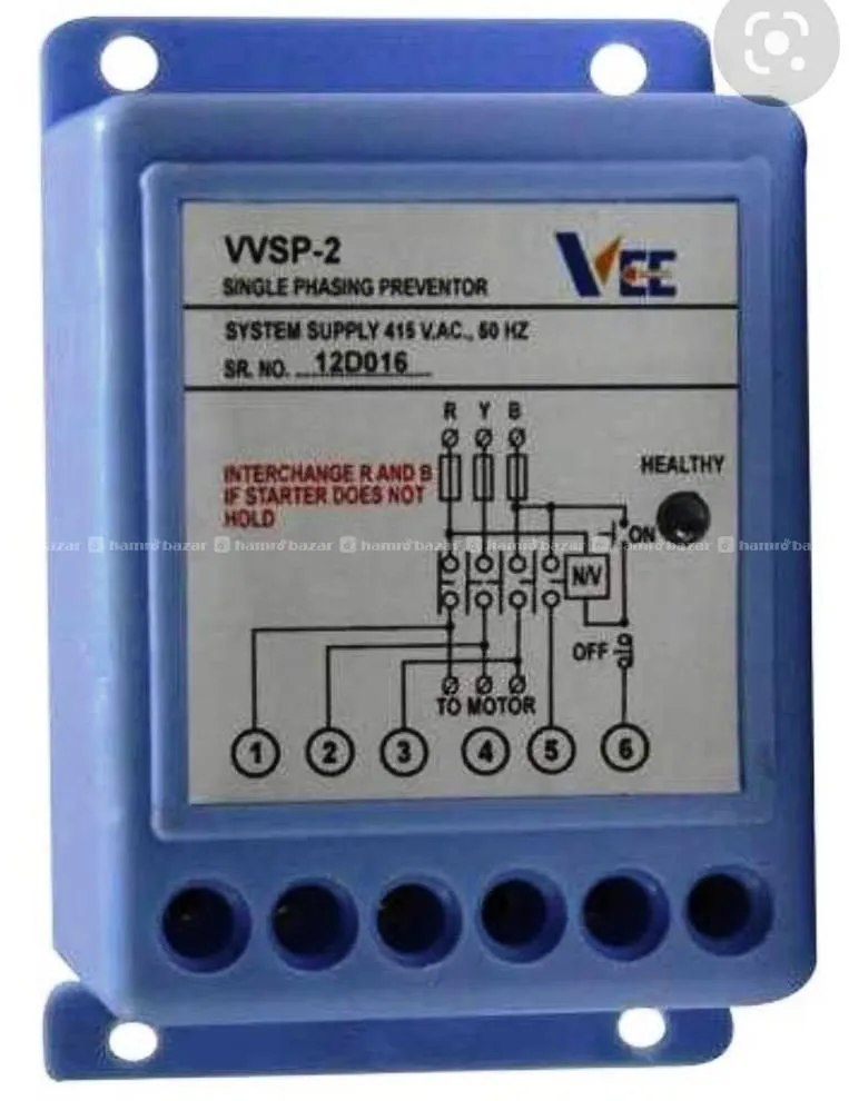 3 phase preventor relay and voltage and ampe meter 2