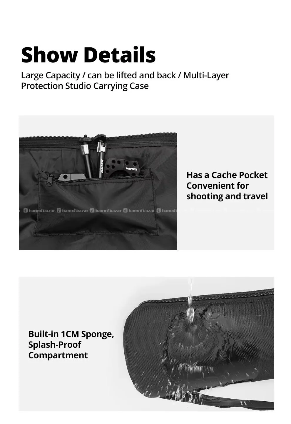 AMBITFUL Light Stand & Tripod Bag 5