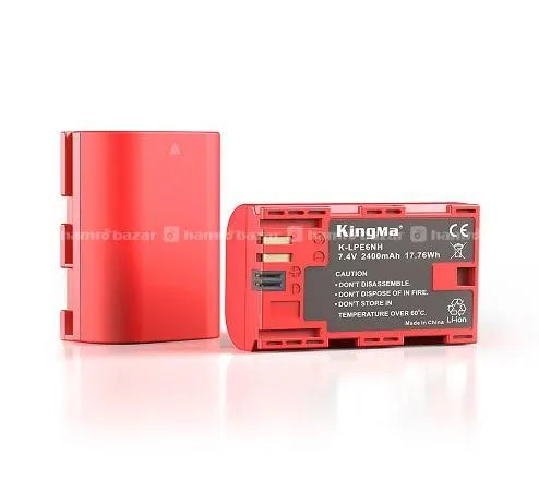 KingMa LP-E6NH Battery (2400mAh) 5