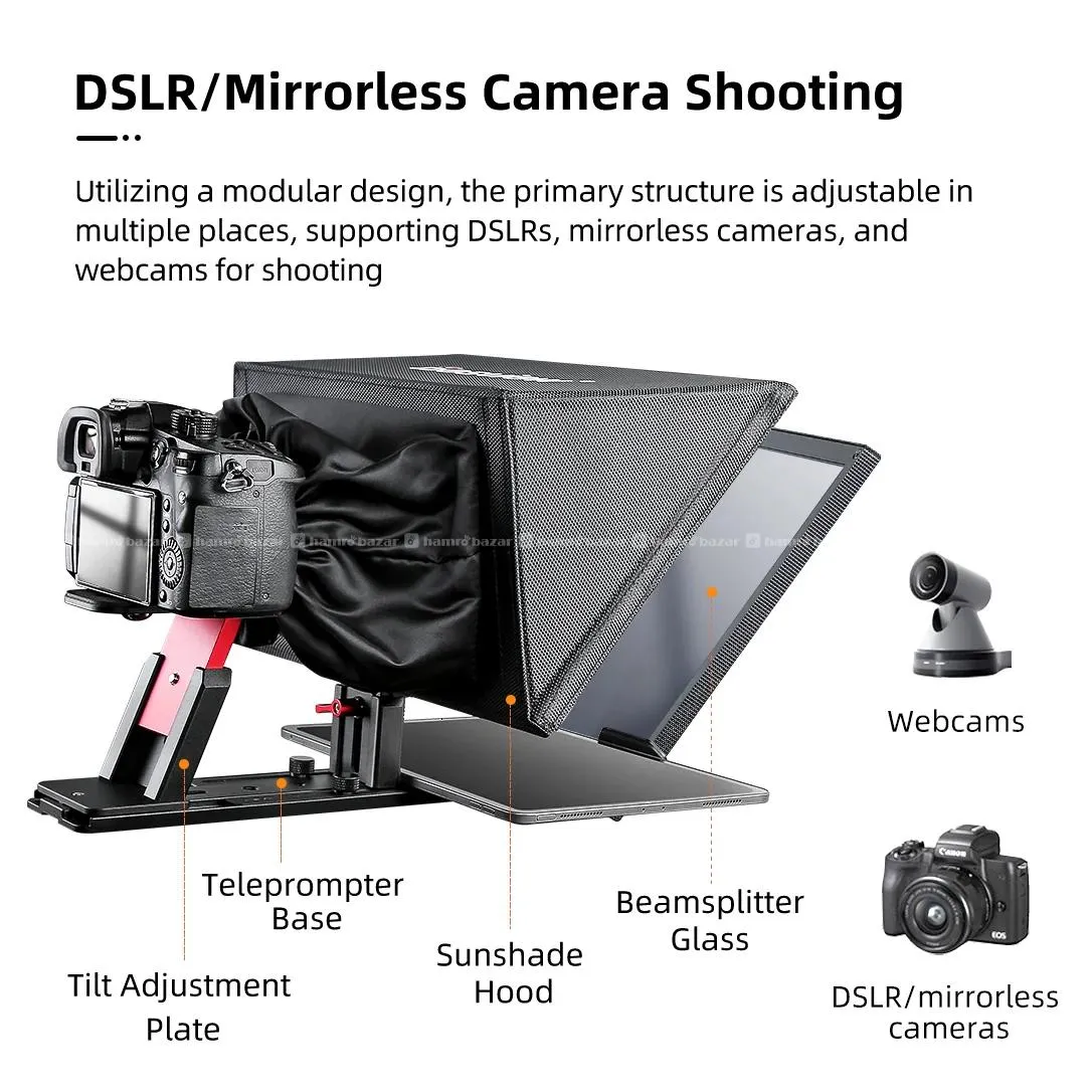 Desview T12S 12" Teleprompter 4