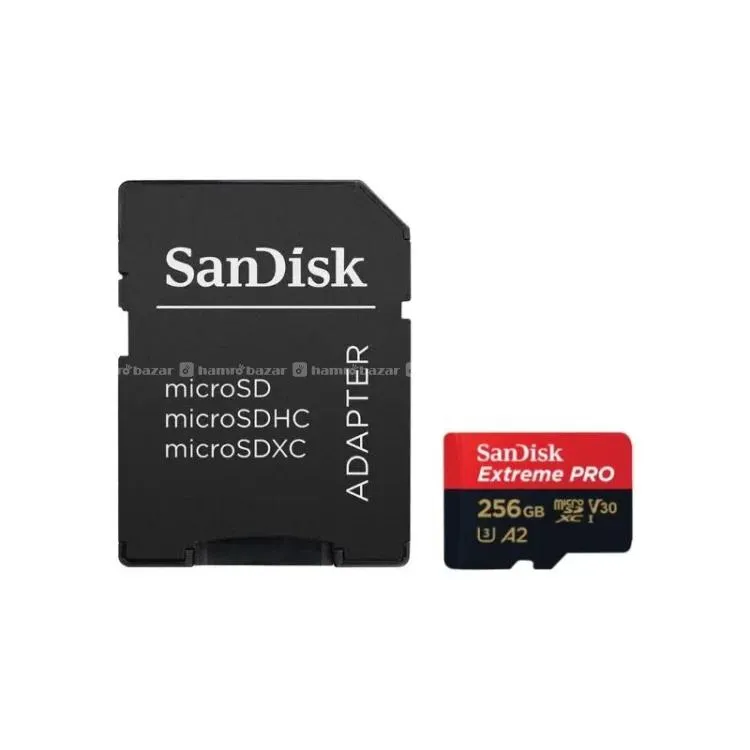 SanDisk Extreme PRO microSDXC 256GB | UHS-I V30 2