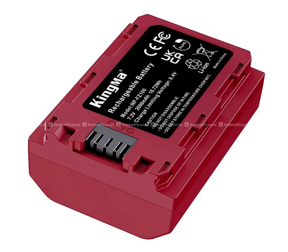 KingMa NP-FZ100 High-Capacity Camera Battery 4
