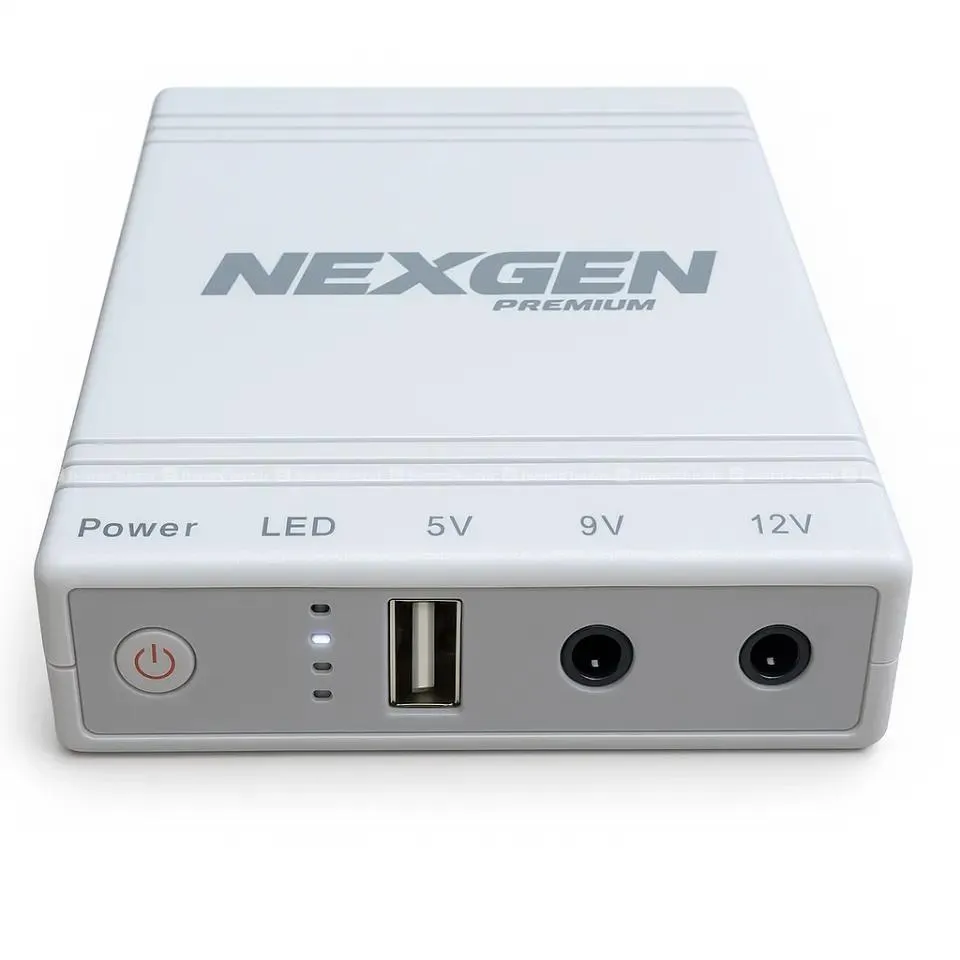 Nexgen Premium NX305 Mini UPS 10400mAh For Router 5