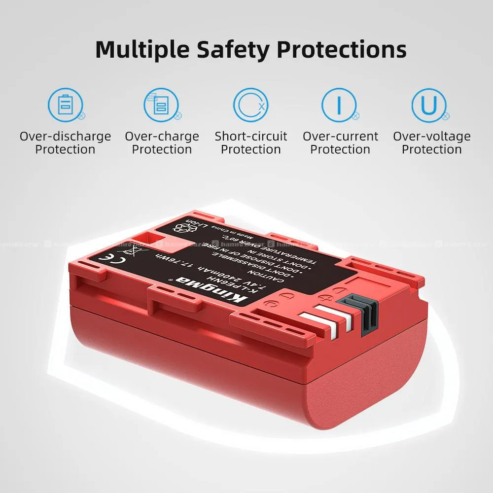 KingMa LP-E6NH Battery (2400mAh) 4