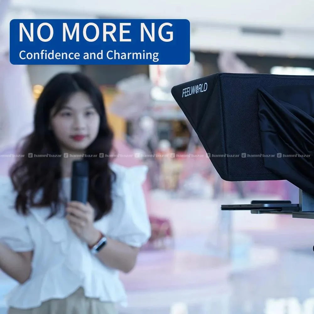 FEELWORLD TP16 16" Portable Teleprompter 8