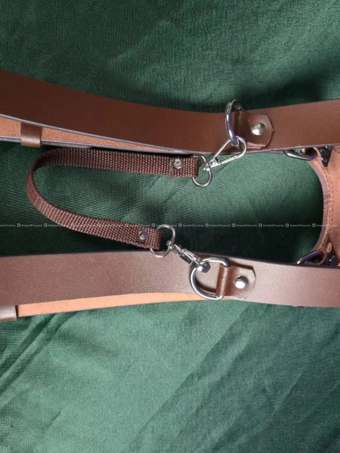 Dual Camera Leather Harness Strap 4