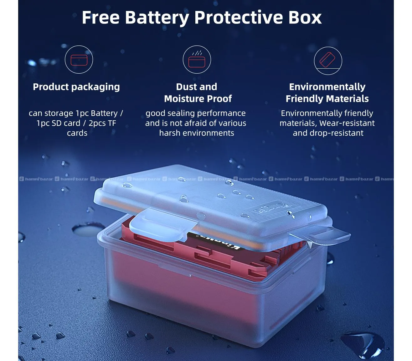 KingMa NP-FZ100 High-Capacity Camera Battery 6