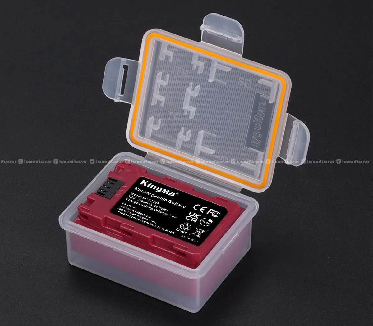 KingMa NP-FZ100 High-Capacity Camera Battery 8