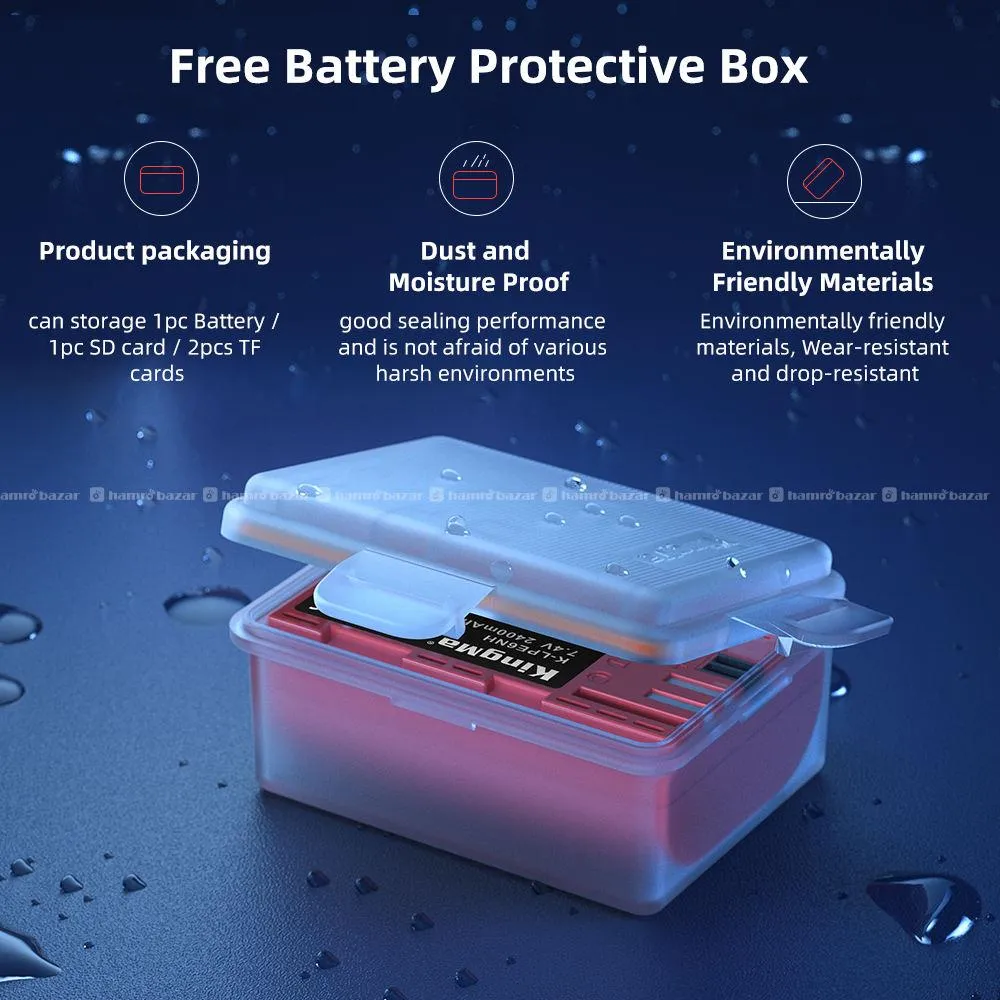 KingMa LP-E6NH Battery (2400mAh) 3